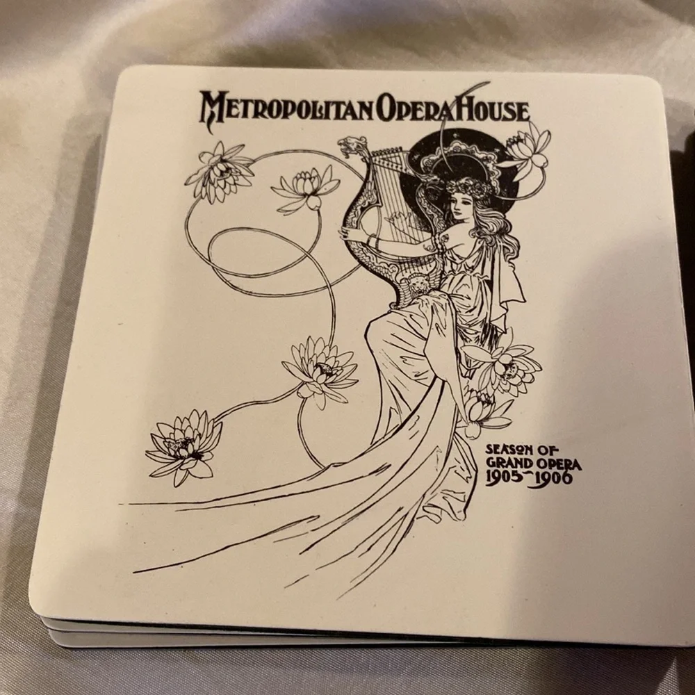 Metropolitan Opera House Coaster Set